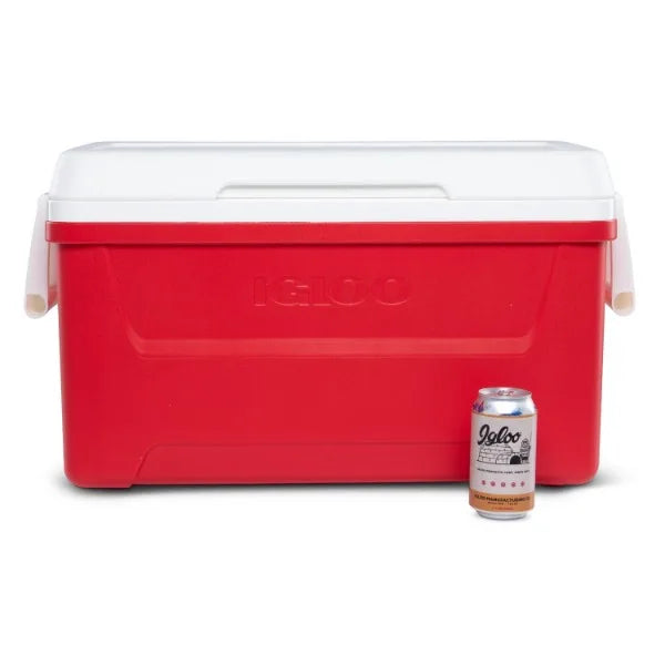 Igloo 48 QT Laguna Ice Chest Cooler, Red