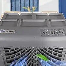 Hessaire Air Cooler w/3-Speed Fan - Water Cooler Fan 950 sq. ft. Coverage High Velocity