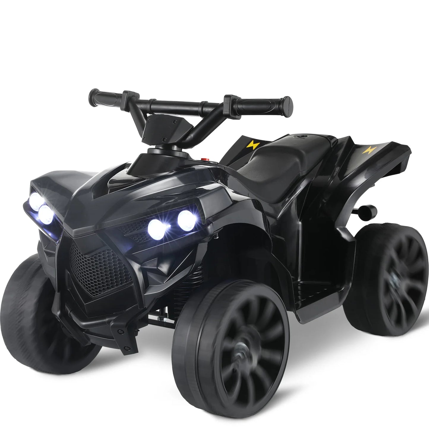 Kids Electric Car, 6V Toddler ATV  Ride-On Toy, 4-Wheel Battery Powered Motorbike/1-6 Years Old