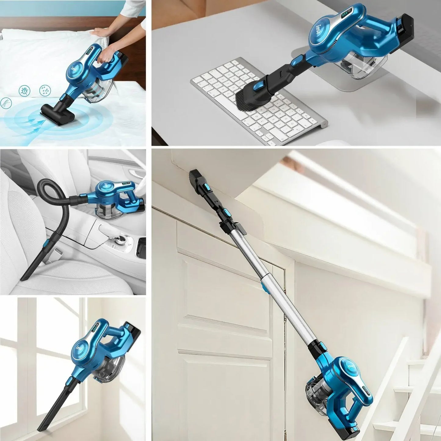 INSE S6P PRO Cordless Handheld Vacuum Cleaner 23000pa 265W Brushless Motor