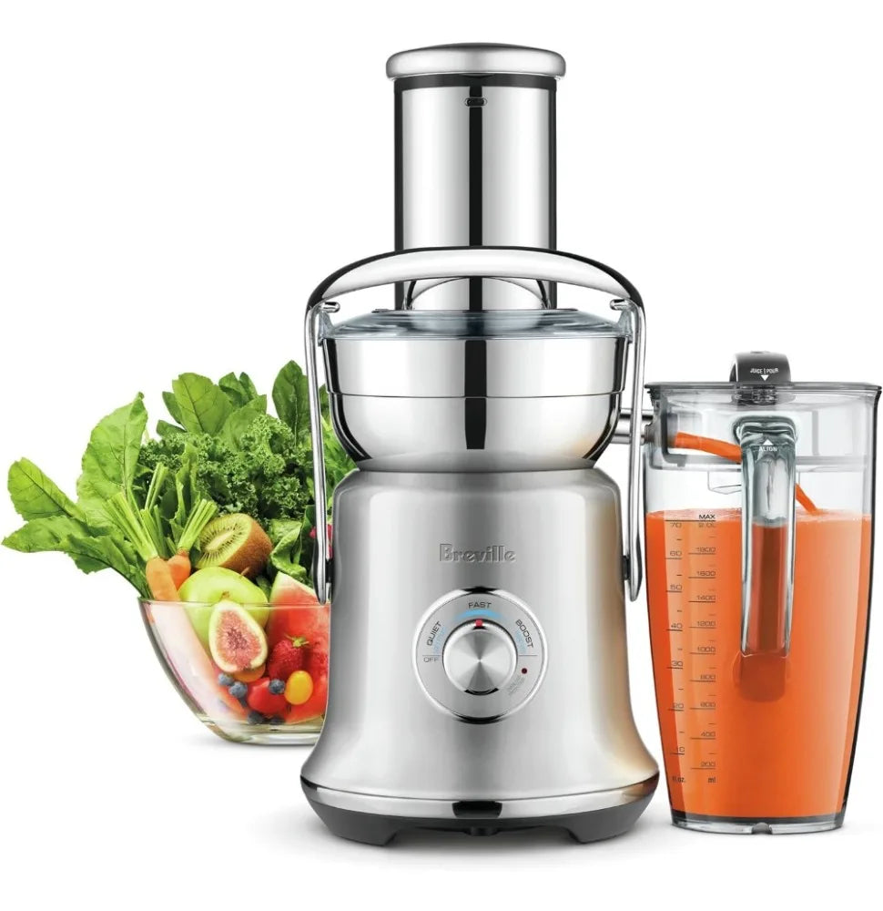 Orange Juicer Brushed Stainless Steel Juice Blender Machine Fruit Extractor Vegetables Kitchen