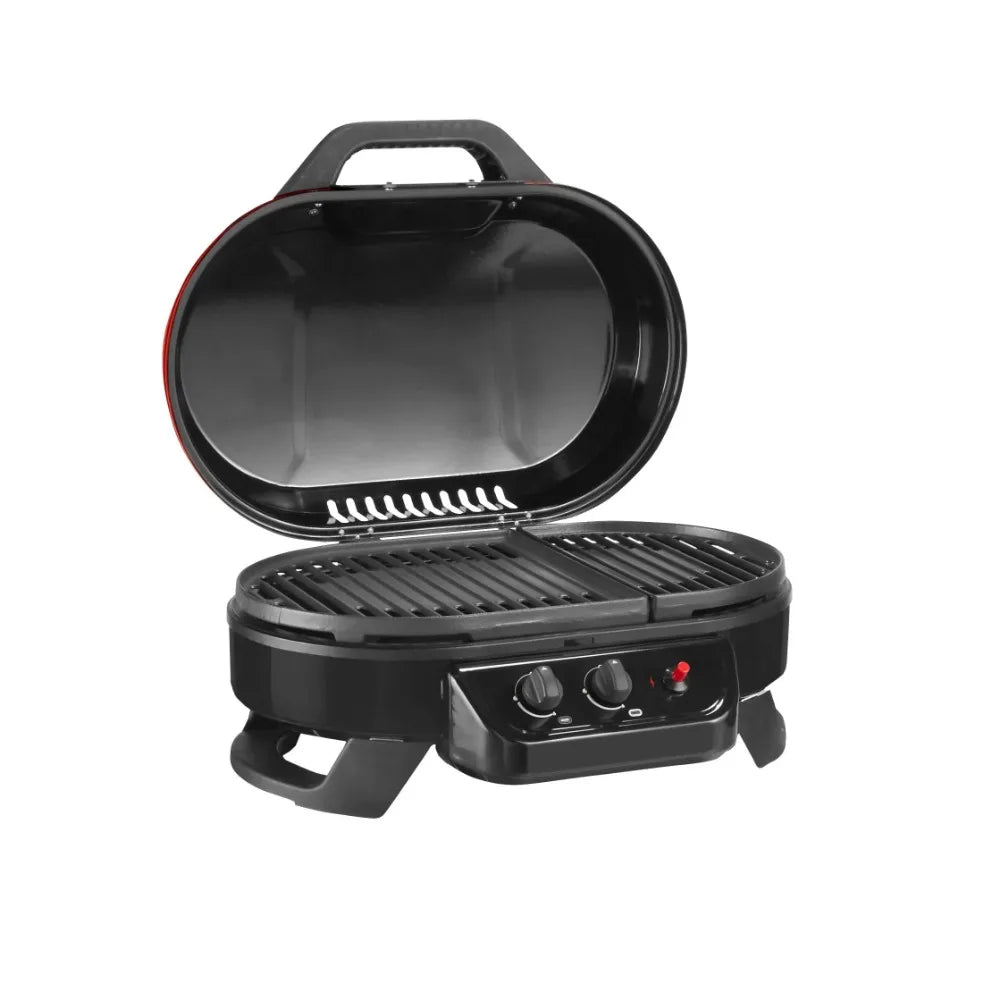 COLEMAN Roadtrip 225 Tabletop 2 Burner Propane Gas Grill Black 2 adjustable burners