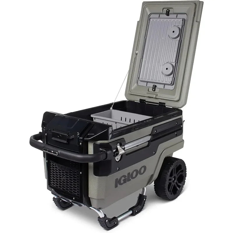 Igloo 70 Qt Premium Trailmate Wheeled Rolling Cooler