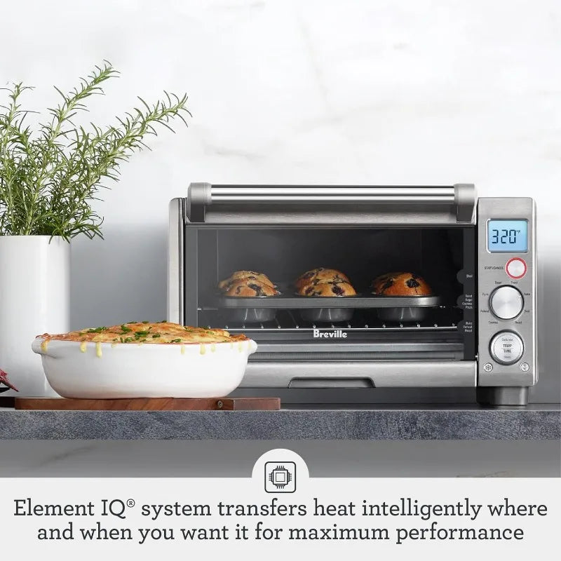 Breville Compact Smart Oven BOV650XL, Brushed Stainless Steel