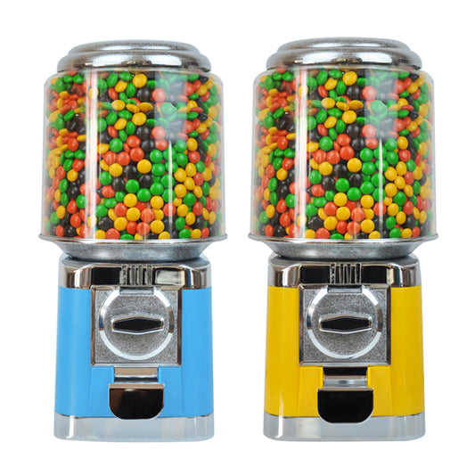 25 Cents Candy Dispenser Vending Machine for Storing Flat Candies 6 inch Large Capacity Candy