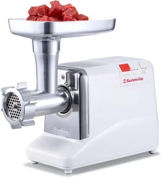 1.3 HP 1000W Heavy Duty Meat Mincer Sausage Grinder - Metal Gears, Reverse