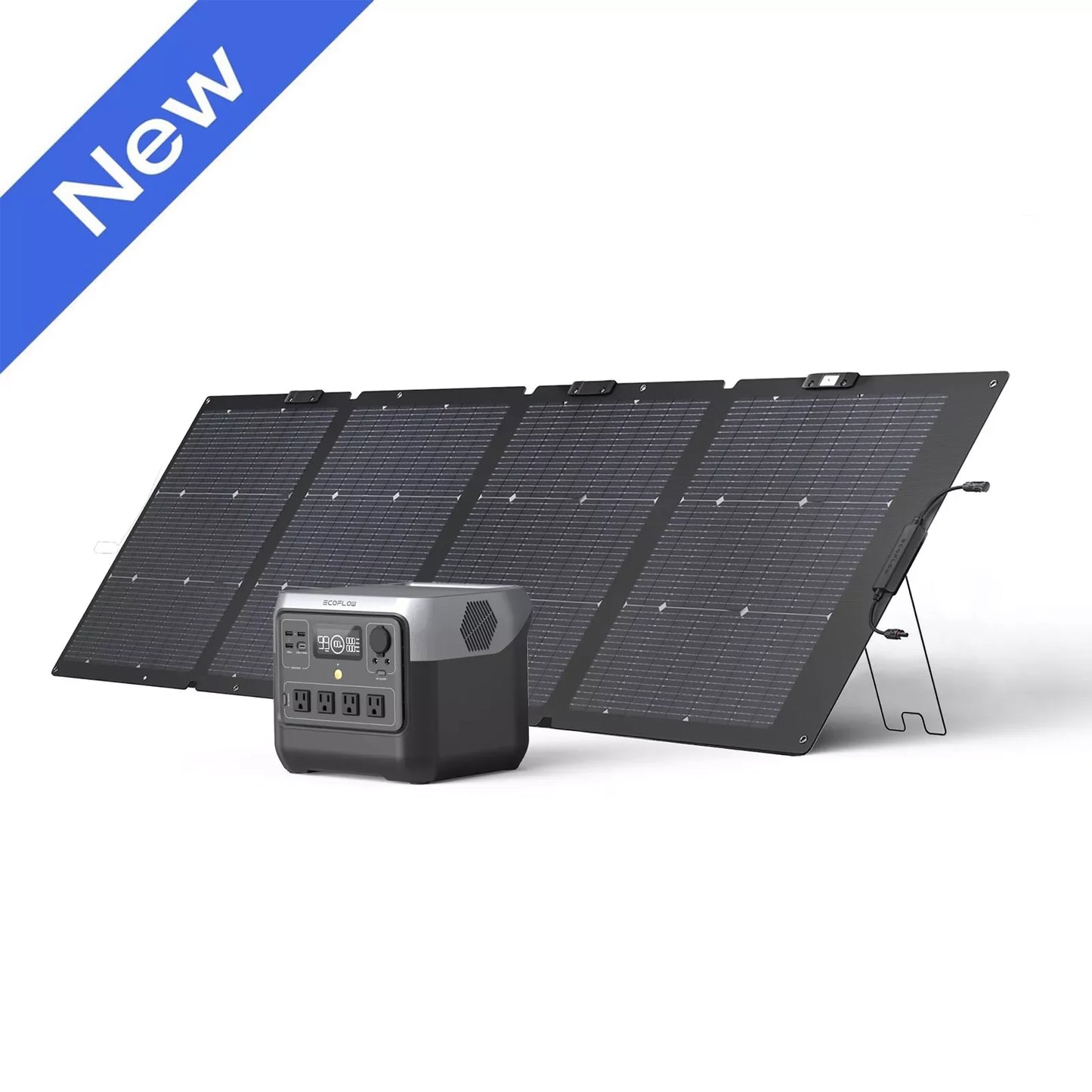 ECOFLOW Portable Power Station RIVER 2 Pro 700, 716Wh LiFePO4 Battery, 4x800W AC Outlets, Solar