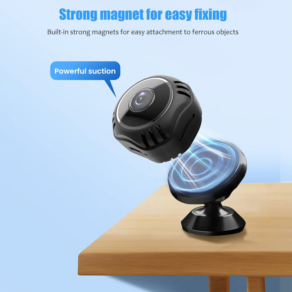 Mini Camera WiFi HD 1080P IP Night Vision Audio Video Camcorder Home Baby Monitor Indoor