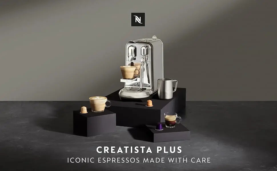 Creatista Plus Espresso Machine by Breville, Brushed Stainless Steel