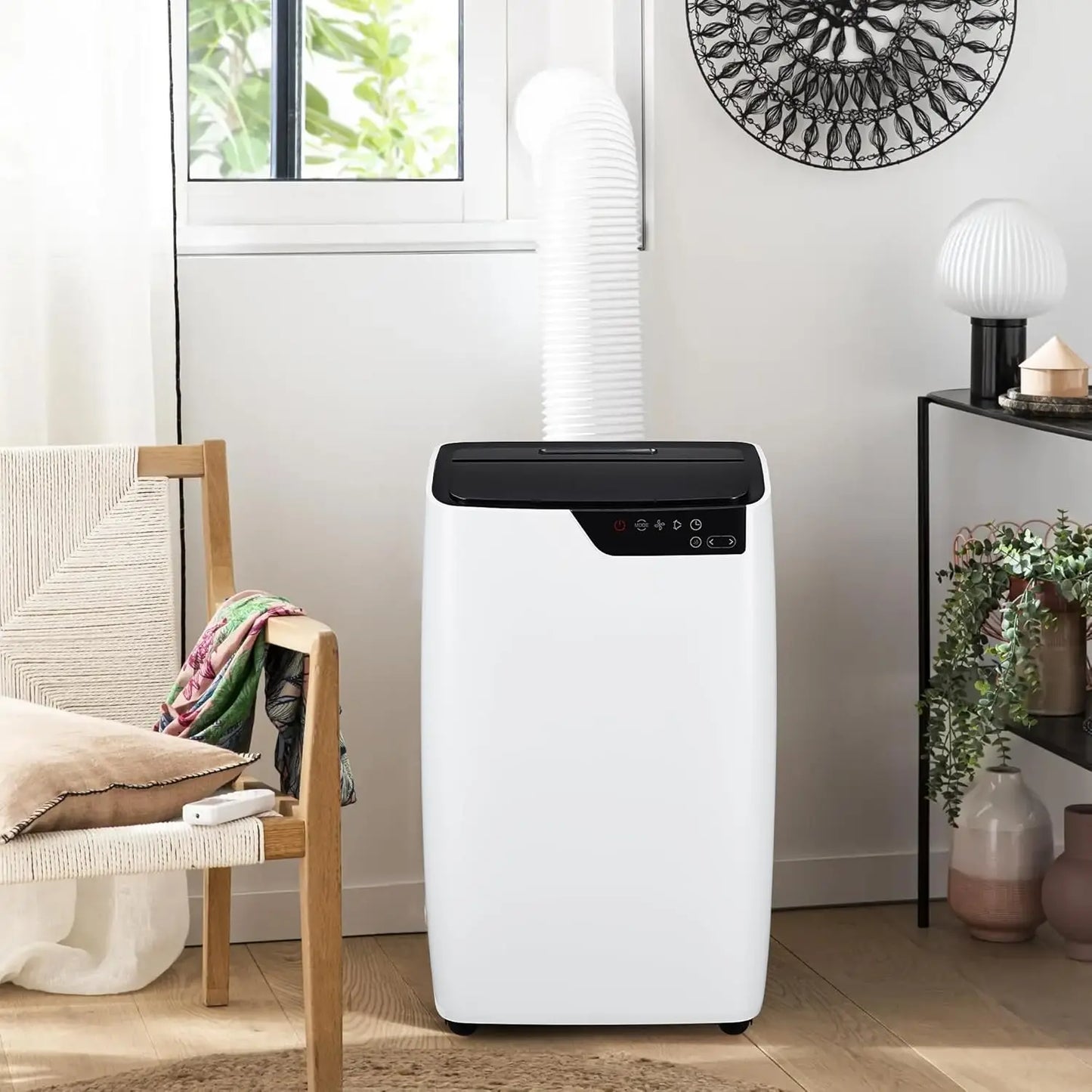 12000 BTU Portable Air Conditioners/550 sq.ft, 3-IN-1 Free Standing Quiet Cooling Portable AC Unit