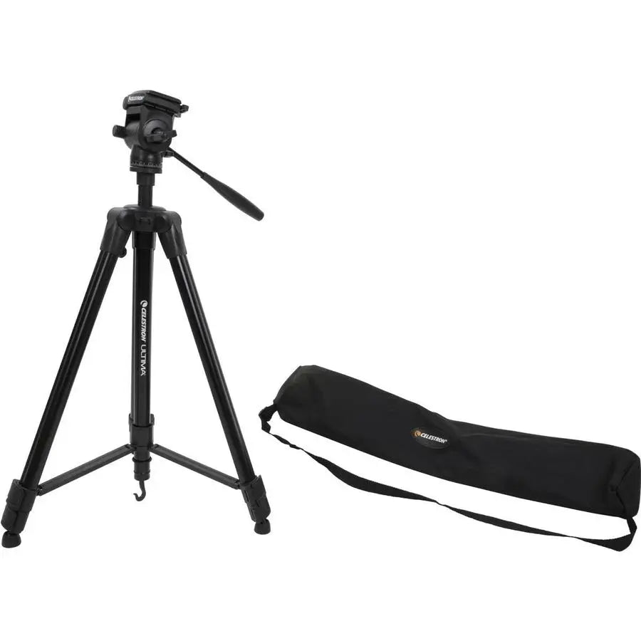 93612 Ultima Pan Tilt Head Tripod for a Spotting Scope, Binocular or Camera