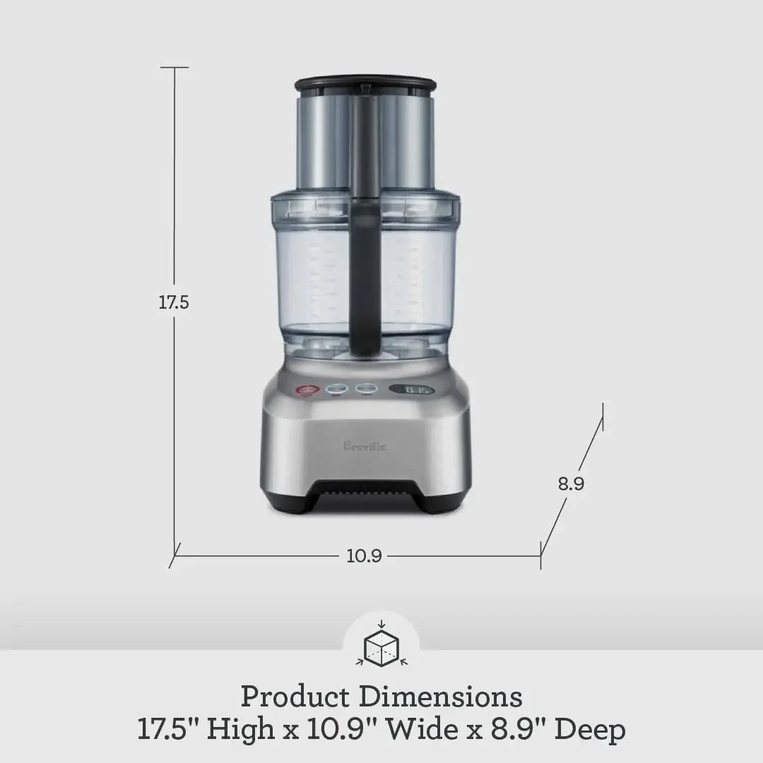 Breville-Sous Chef Pro 16 Cup Food Processor, Brushed Stainless Steel