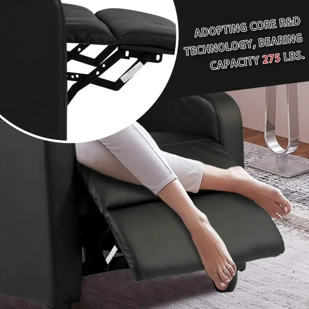 Recliner Chair for Living Room w/Massage Feature