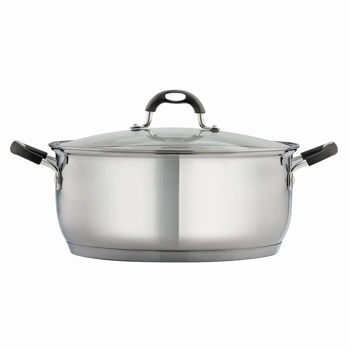 Gourmet 9QT Dutch Oven Stainless Steel - Perfect for Chefs & Family Cooking | Soups, Stews, Braising