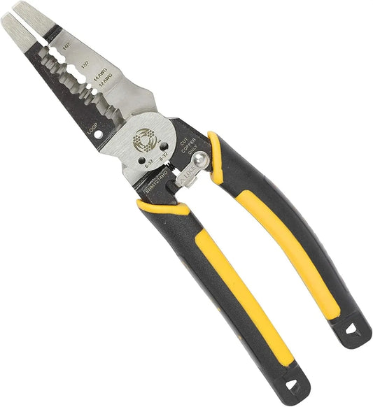 Heavy Duty Forged Romex Stripper, Multifunctional Tool for Stripping 12/2 and 14/2 Romex