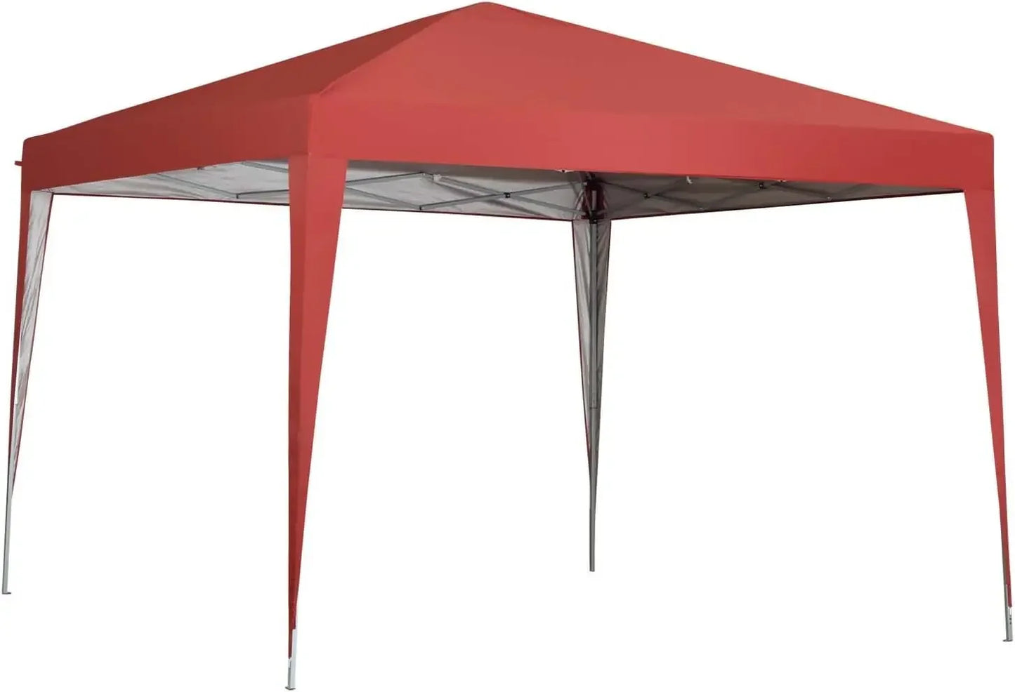 10 x 10 ft Pop-Up Canopy Tent Gazebo for Beach Tailgating Party, Outdoor Canopy, Sunshade Tent