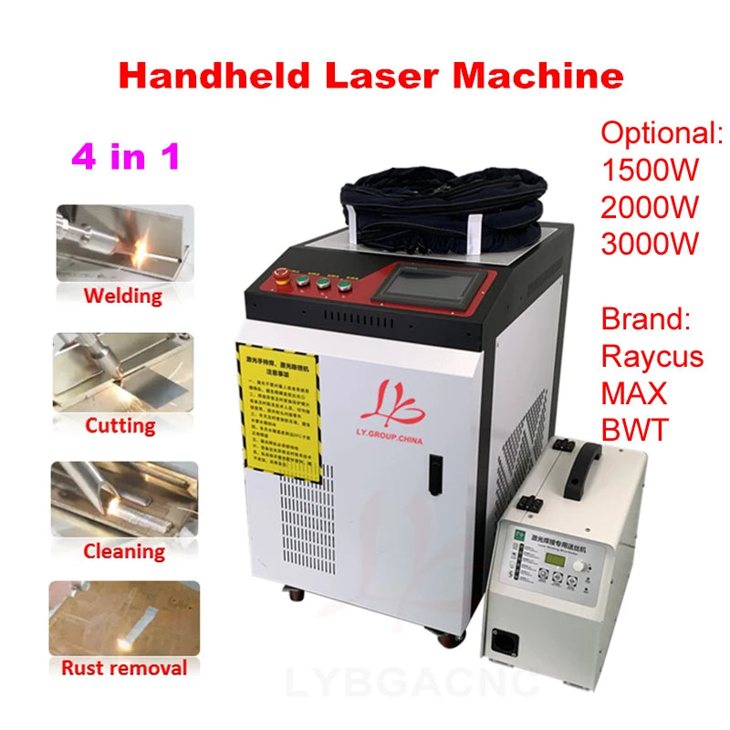 Raycus MAX 1500W 2200W 3000W Laser Welding Handheld Laser Welder Fiber Laser Machine 5 in 1