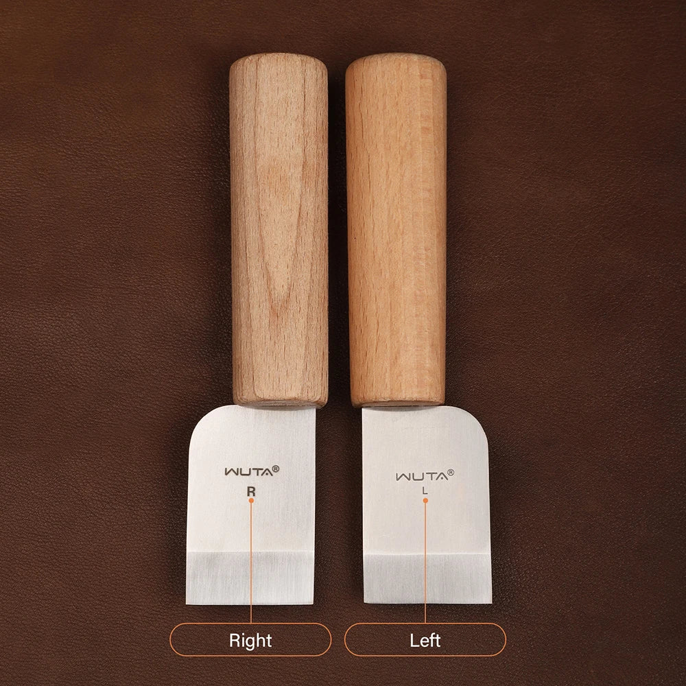 WUTA Professional Leather Craft Cutter DIY Cutting Sharping Thinning Skiving Tool Right/Left Handed