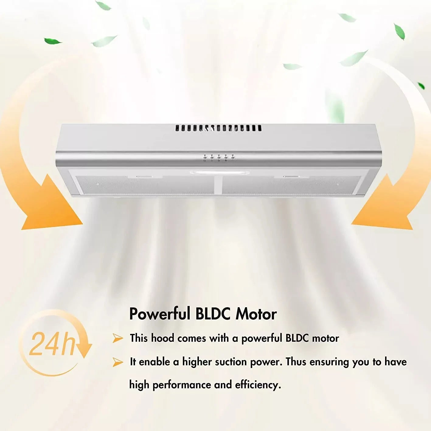 30 inch Kitchen Under Cabinet Stainless Steel 250CFM Carbon Filter Range Hood