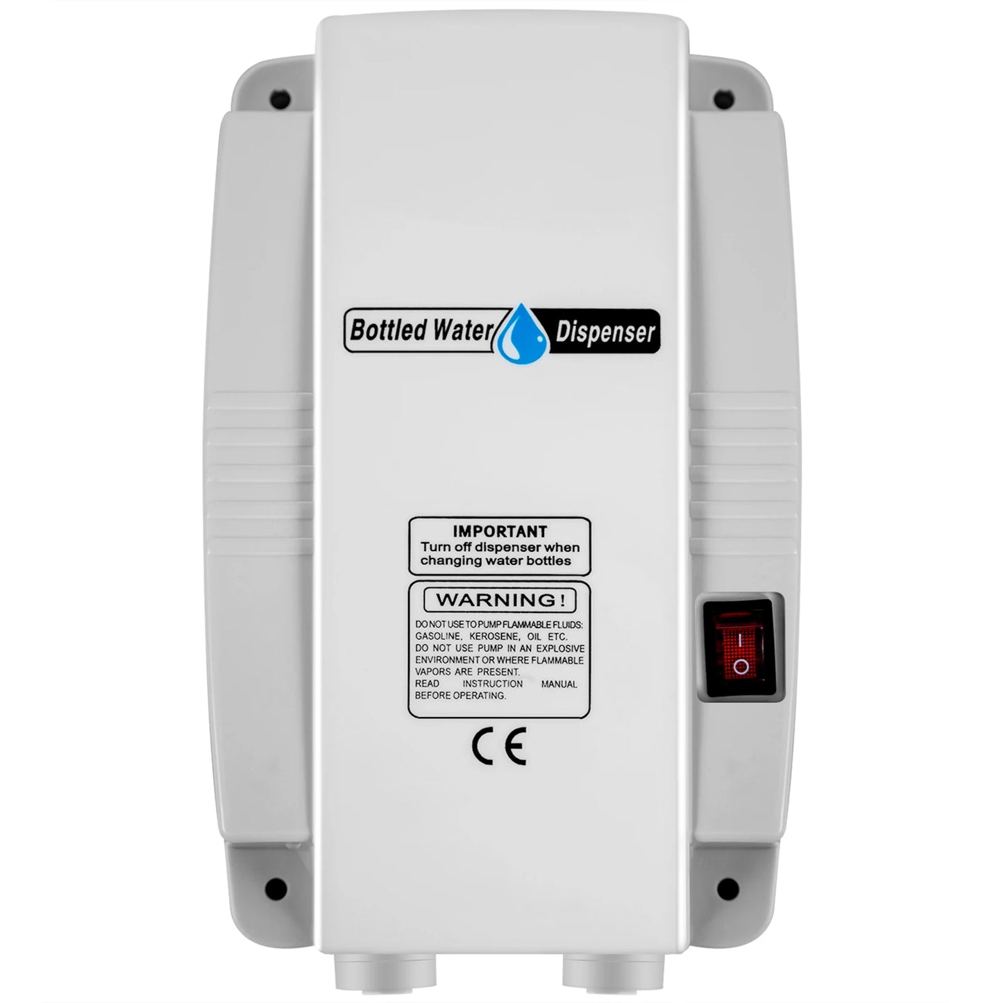 SucceBuy Bottled Water Dispensing Pump w/PE Pipe 1 Gal/MIN 40 PSI Coffee Tea Refrigerator Ice Maker