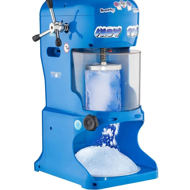 Snow Cone Machine - Electric Block Ice Shaver/Snow w/Adjustable Blades, Great Northern Popcorn Co.