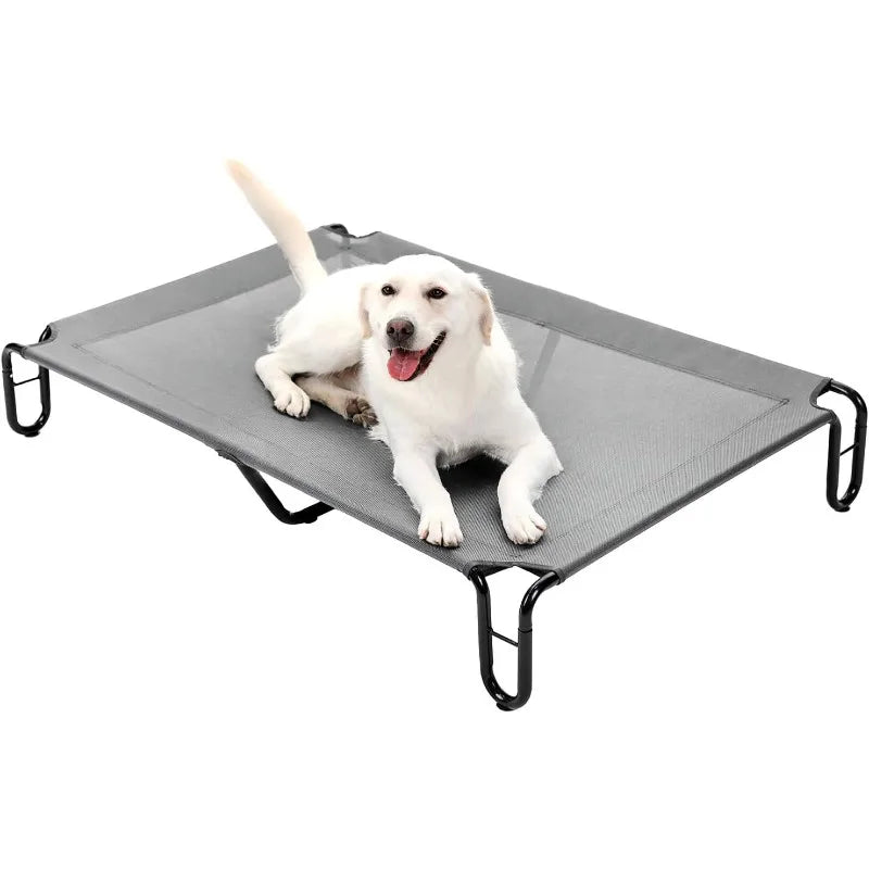 Elevated Outdoor Dog Bed -  Large Dogs ,XL, Waterproof Raised Dog Bed Easy to Assemble