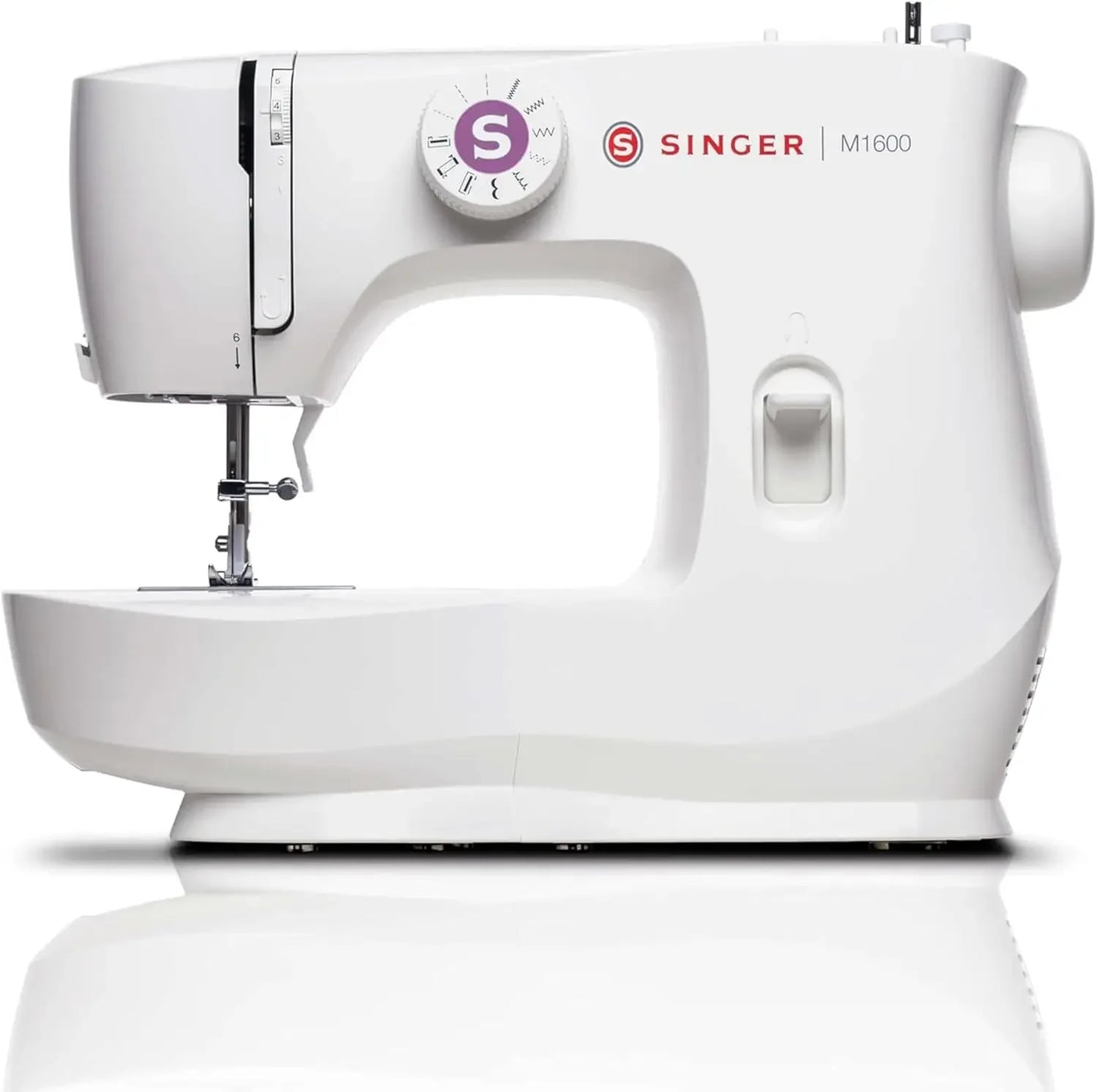 Singer M3300 Sewing Machine with 97 Stitch Applications & 1-Step Buttonhole/Sewing Made Easy Green