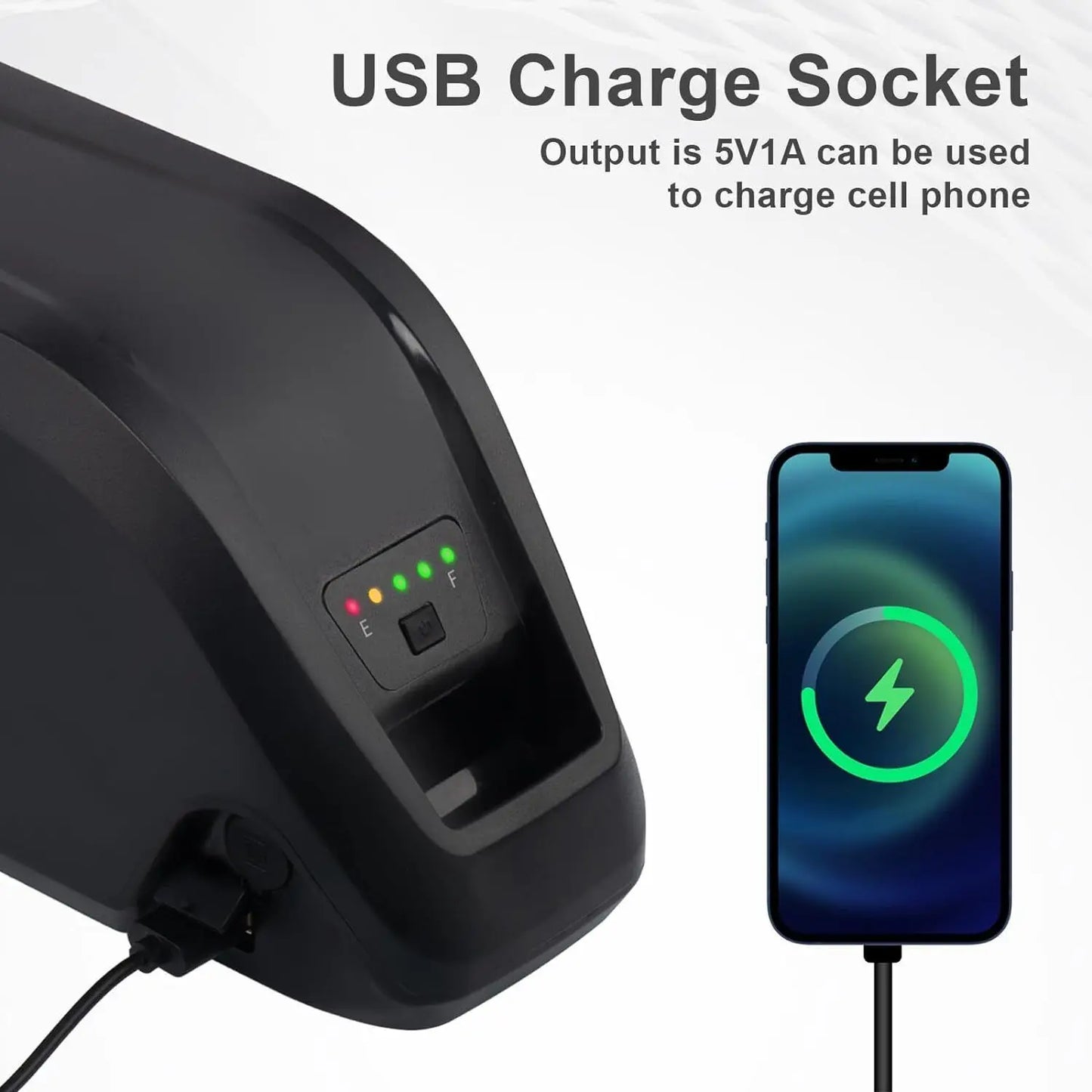 36V 48V Hailong Ebike Battery w/Charger Full Capacity 10Ah 15Ah 20Ah 18650 Lithium Battery Pack