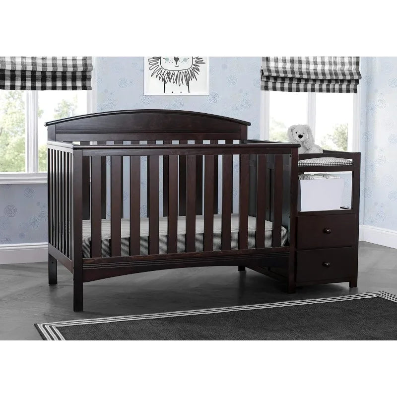 Abby Convertible Crib and Changer