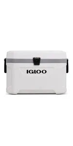 Ultra Series, Insulated Portable Cooler, Hard Cooler with Heavy Duty Handles & Ice Retention IGLOO