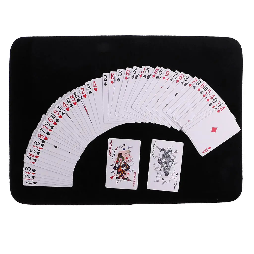 1x Magic Card Mat Magicians Mat Card Pad for Poker & Table Trick Props