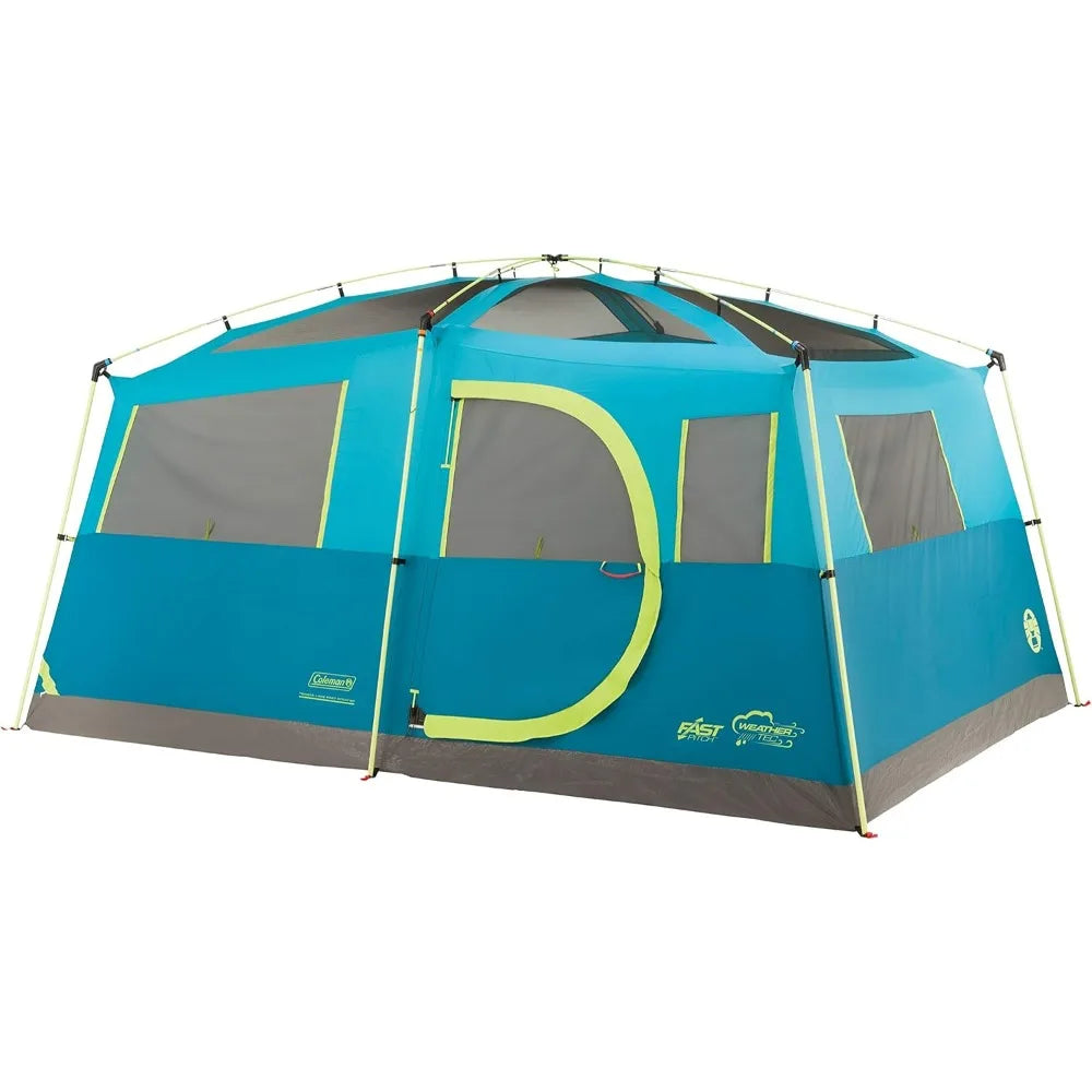 8-Person Camping Tent with Built-in Closet | Tenaya Lake Cabin Tent w/Fast Pitch Setup