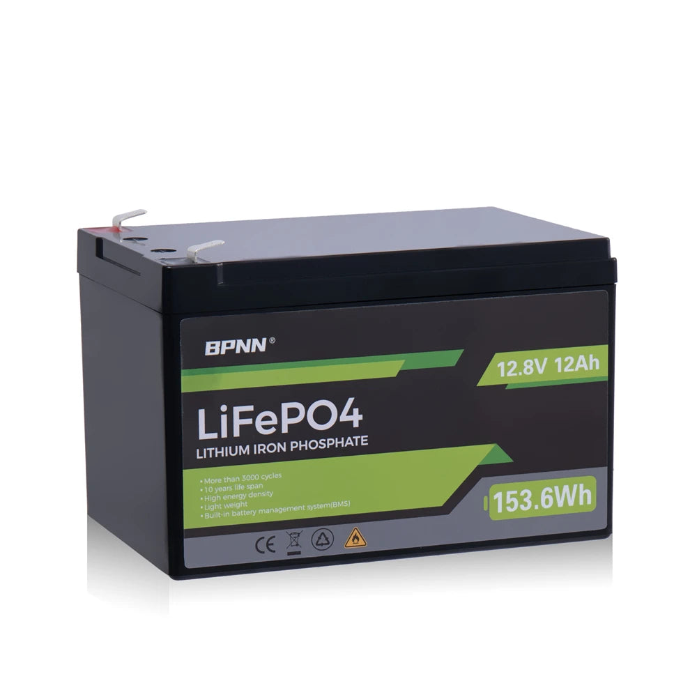 12V 200Ah 100Ah 50AH LiFePO4 Battery with BMS Lithium Iron Phosphate Batteries Pack for Solar Boat Golf Cart Wind Solar Energy