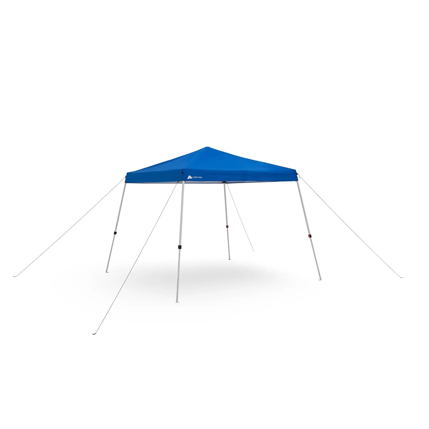 Ozark Trail 10' x 10' Instant Slant Leg Pop-up Canopy Outdoor Shading Shelter, Blue