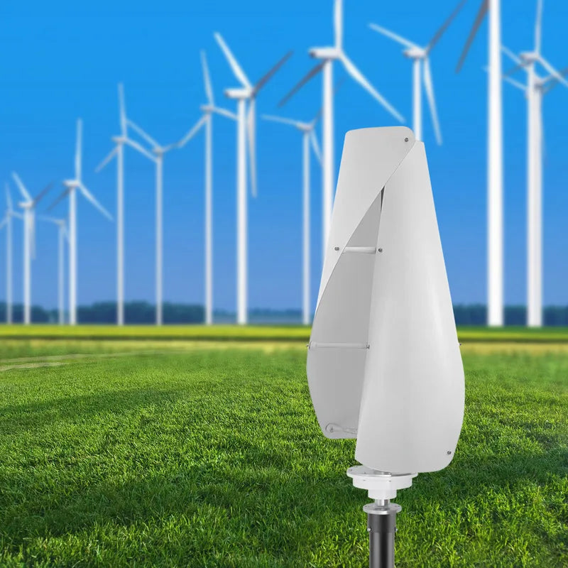 Generators Portable 12V 400W Vertical Levitation Axis Wind Turbine Generator w/ Controller MPPT