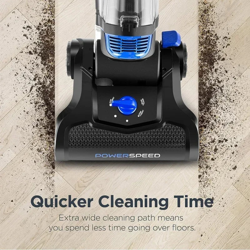 QWEureka Lightweight Powerful Upright Vacuum Cleaner for Carpet and Hard Floor,PowerSpeed