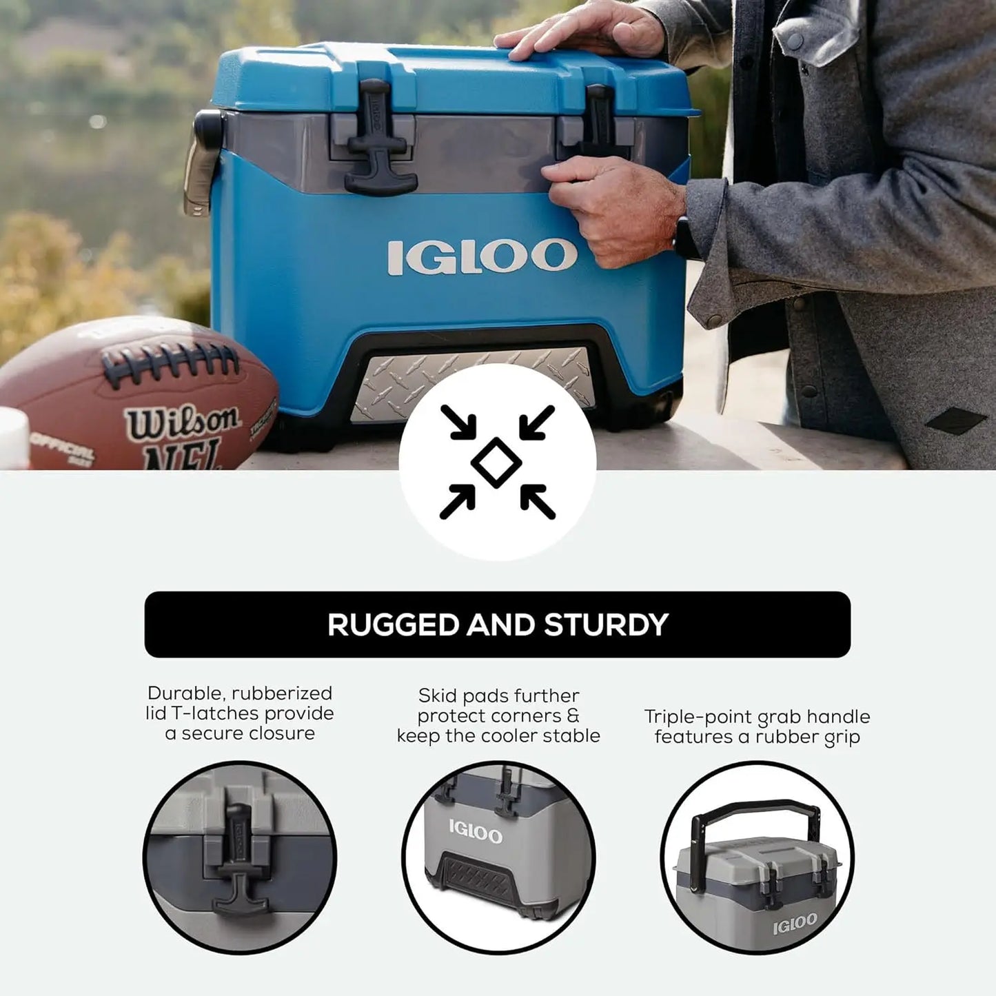 BMX Hard Coolers (25QT) IGLOO