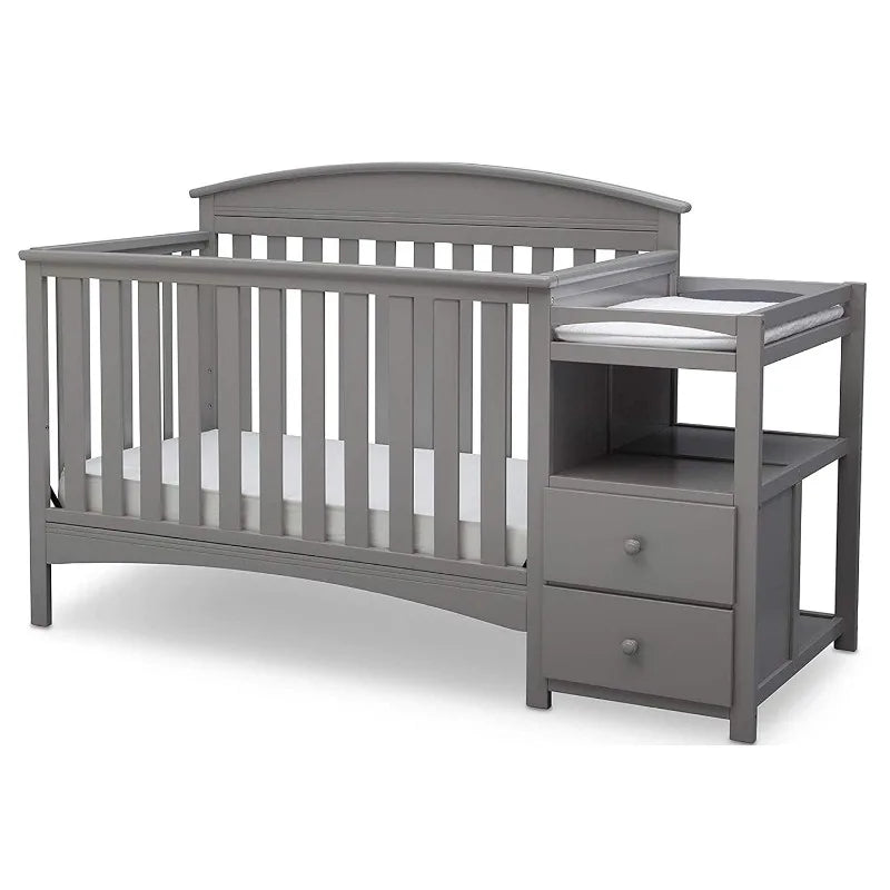 Abby Convertible Crib and Changer