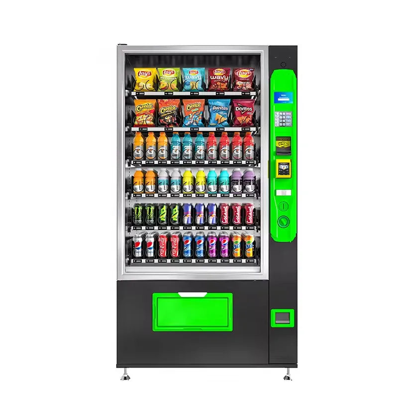 Europe 2024 New Trend Digital Vending Machine for Drinks and Snacks Chips Soda Beer Beverage Vending