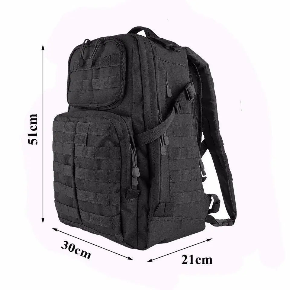 40L Camouflage Backpack Tactics Multifunction Outdoor High Capacity Camping Backpacks Army