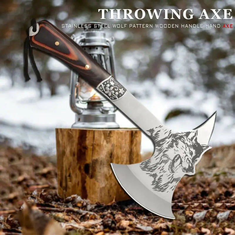 Survival Camping Axe Foldable Tactical Axe Multi Tool Kit Emergency Gear Tomahawk Wild Hatchet AX