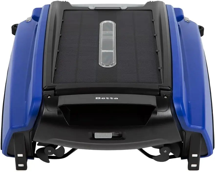 Solar Powered Automatic Robotic Pool Surface Skimmer Cleaner with 30-Hour Continuous Battery Power