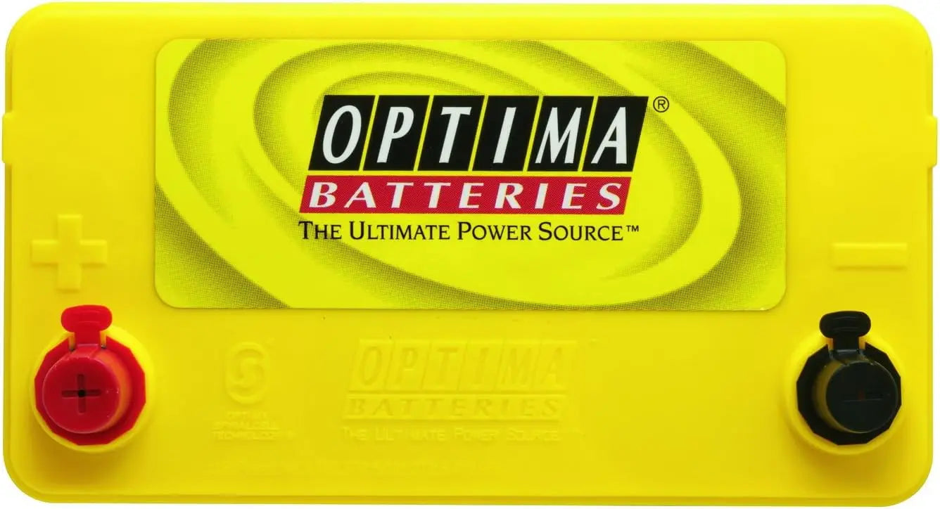 OPTIMA Batteries High Performance D51 YellowTop Dual Purpose Sealed AGM 450 CCA, Maintenance Free