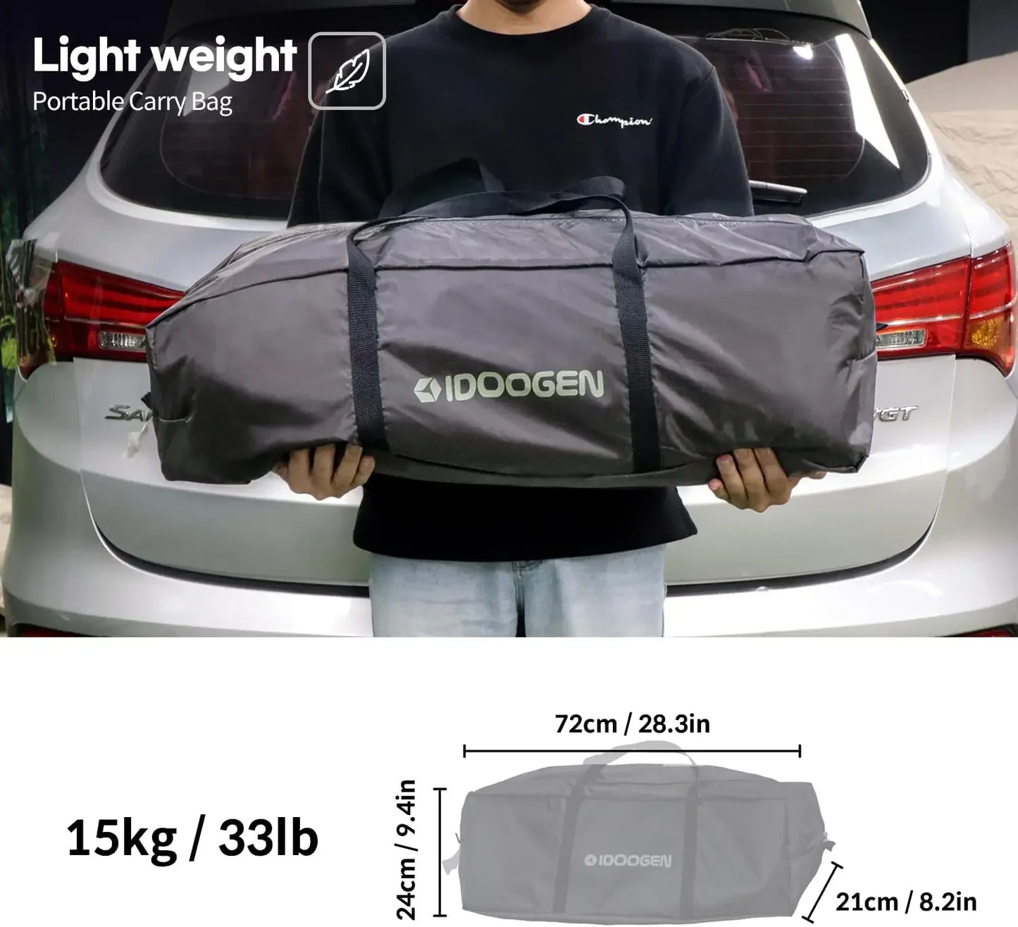 SUV Tent,Versatile Camping Tent, Triple-Expanding,Waterproof, Fits Various Vehicle Types