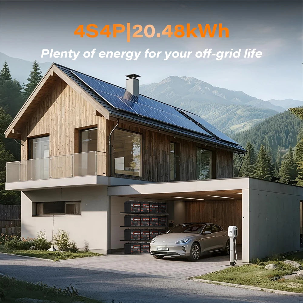 Humsienk LiFePO4 Lithium Battery 12V 100AH MAX With 100A BMS Protect Portable