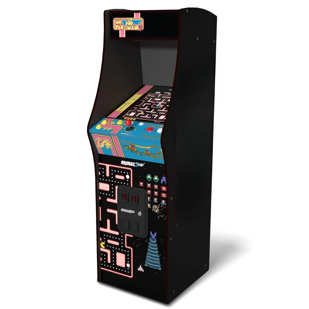 Coin Operated Games Class of 81’ Deluxe Arcade Machine for Home - 5 Feet Tall - 12 Classic Games