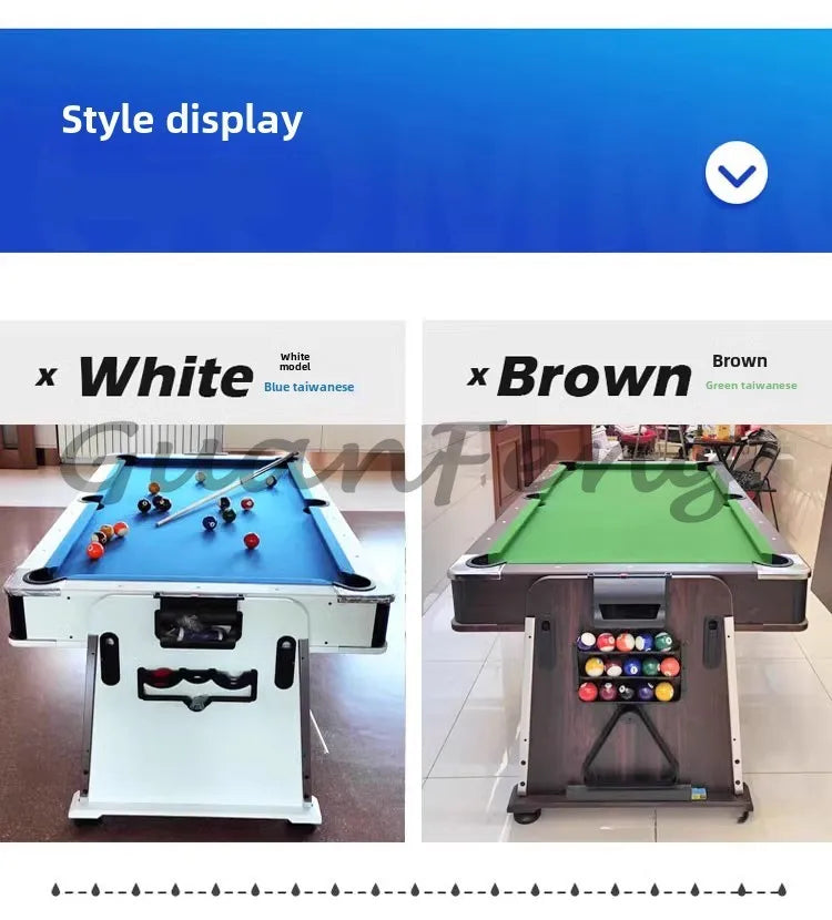 Four-in-one Pool Table Multi-function Automatic Household Indoor Table Tennis Table Two-in-one