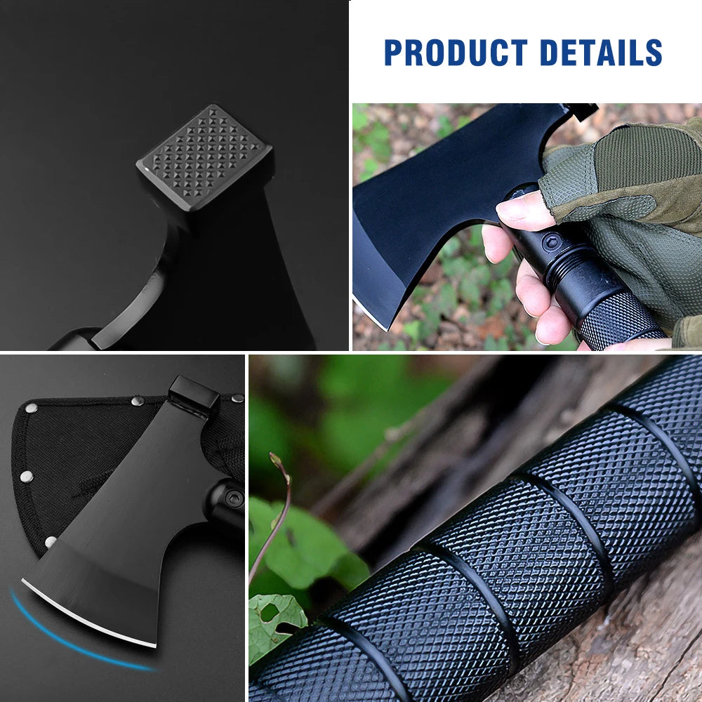 Multi-function Survival Axe Portable Foldable Tactical Tomahawk Outdoor Camping