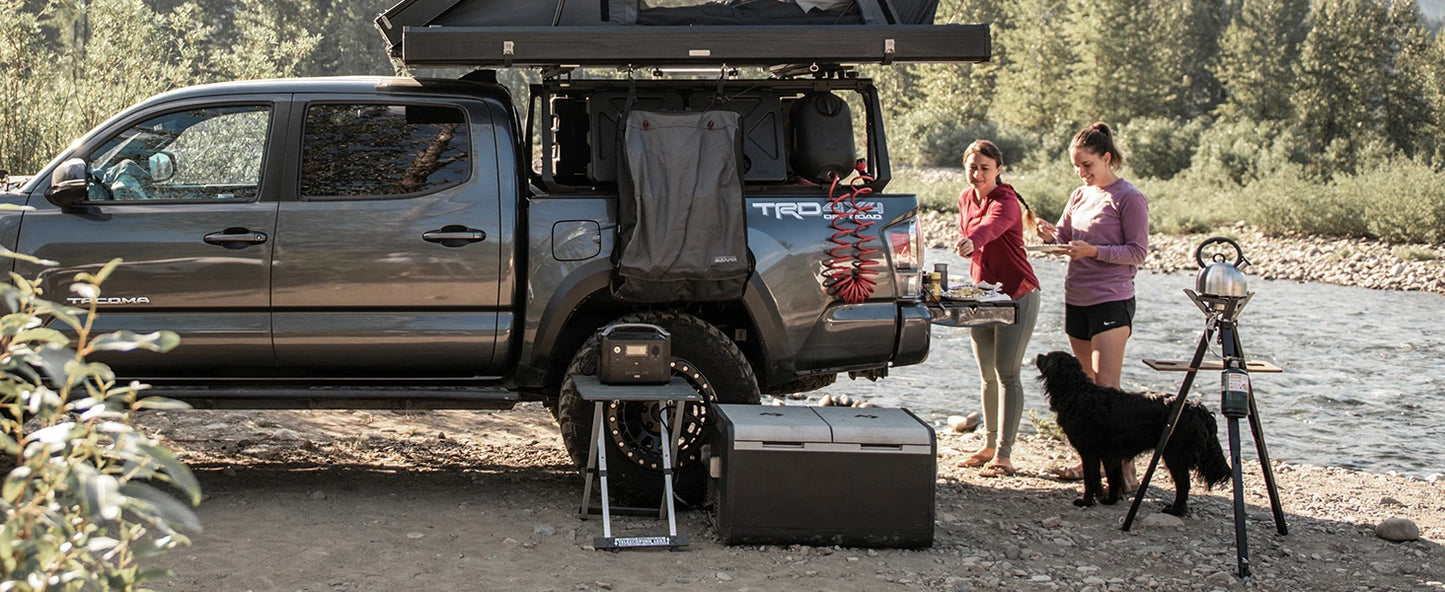 ECOFLOW RIVER Pro Portable Power Station 720Wh, Power Multiple Devices, Recharge 0-80% Within 1 Hour