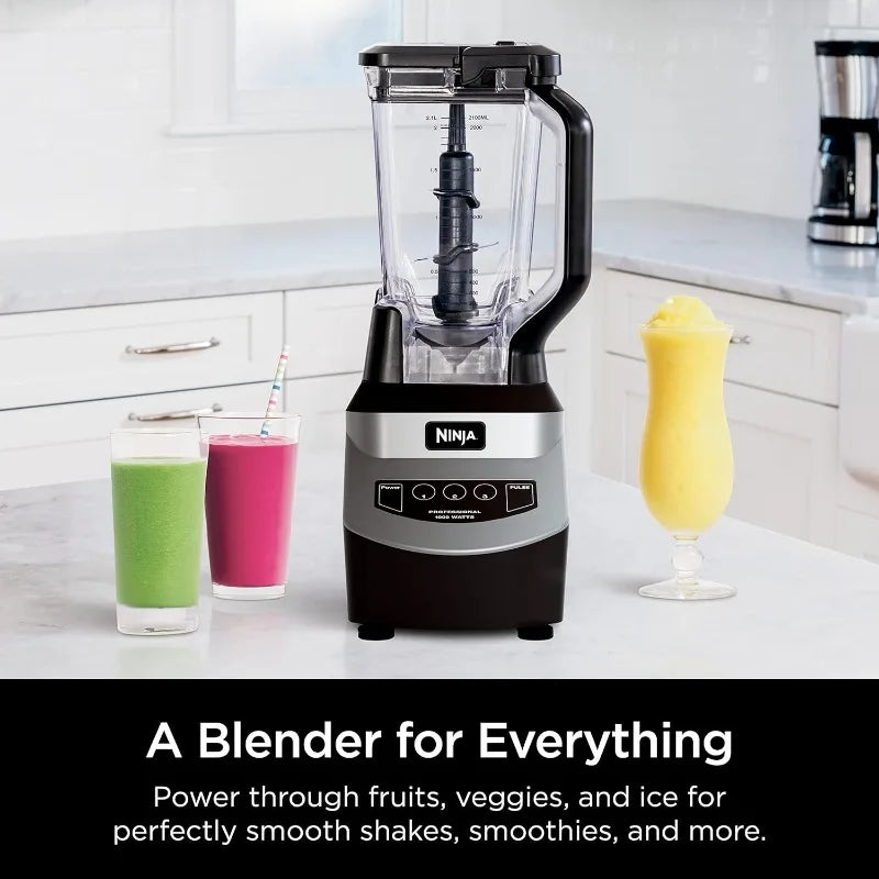 Ninja NJ601AMZ Professional Blender w/1000-Watt Motor & 72 oz Total Crushing Pitcher